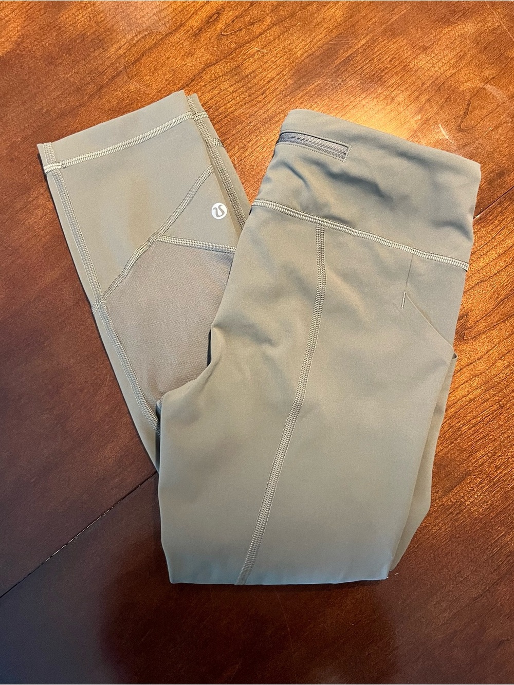 lululemon athletica Kids Olive Leggings with Side Pocket